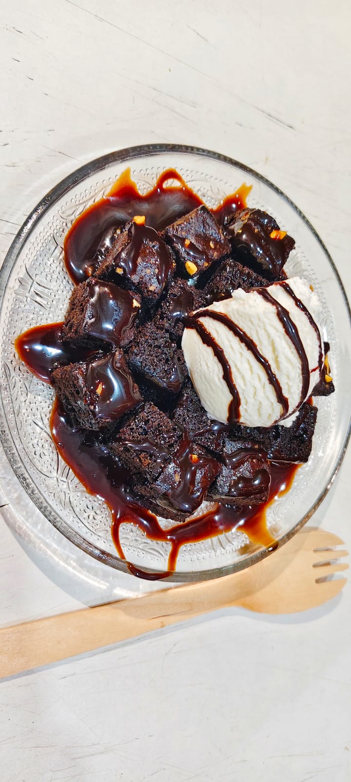Brownie With Ice-Cream(ब्राउनी विद आइसक्रीम)