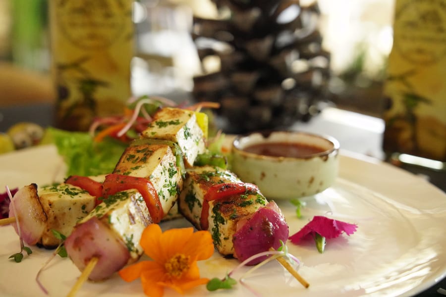 Paneer Makhmali Kabab