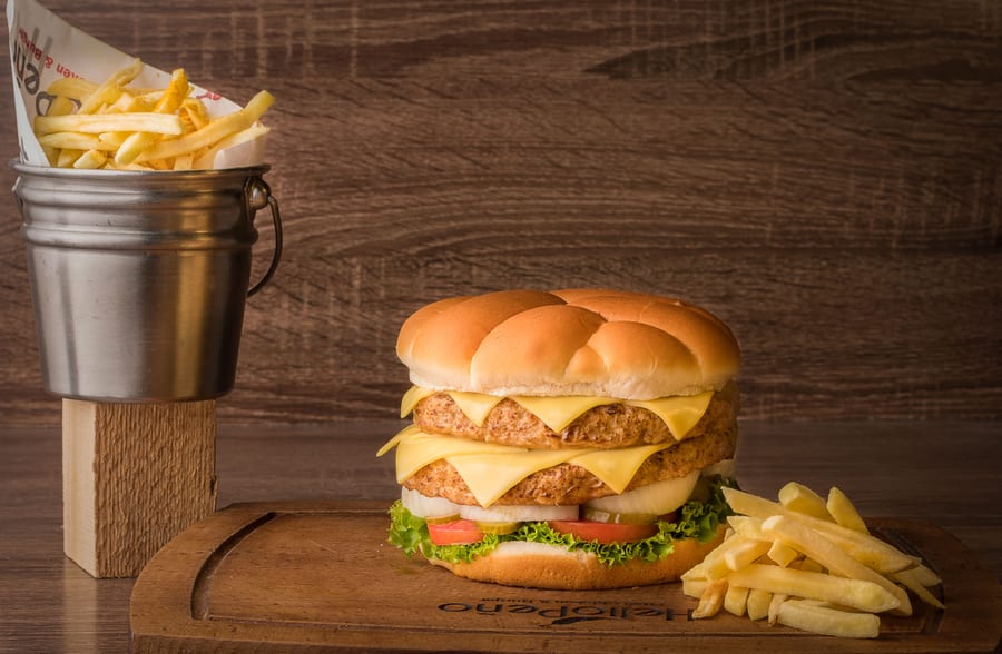 DOUBLE DECKER BURGER