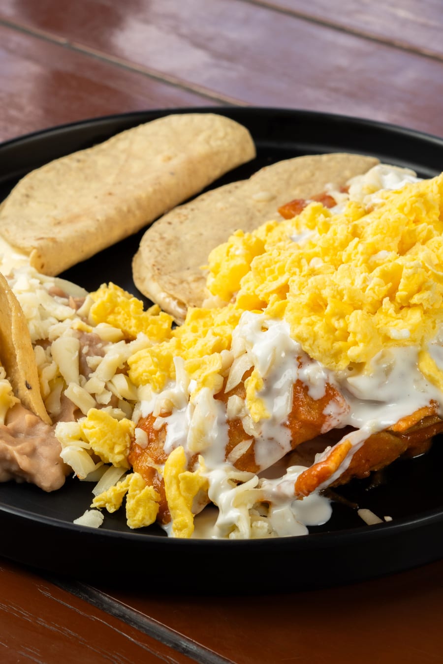 Chicken Egg Tacos