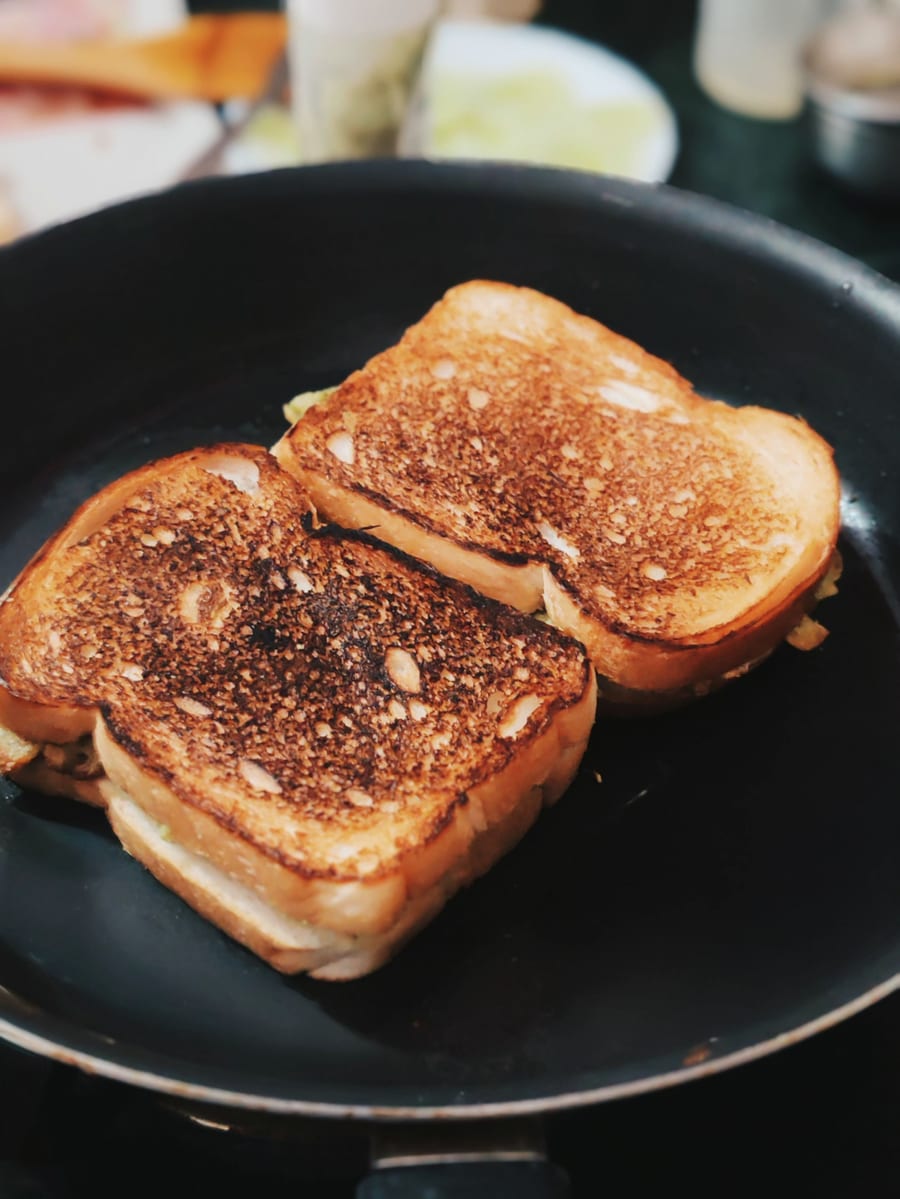 Chilli Paneer Toastie