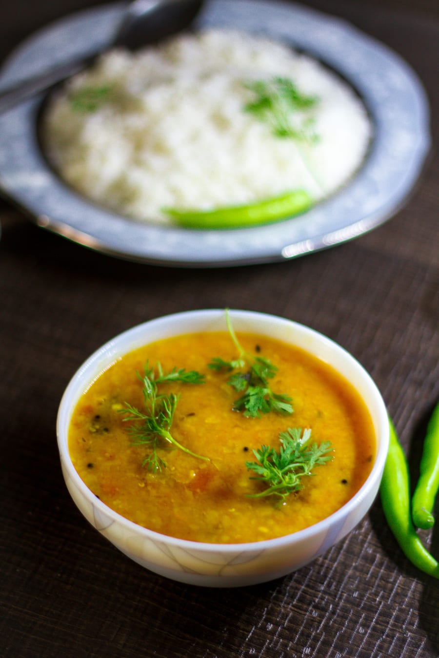 DAL FRY/GREEN CHILLY