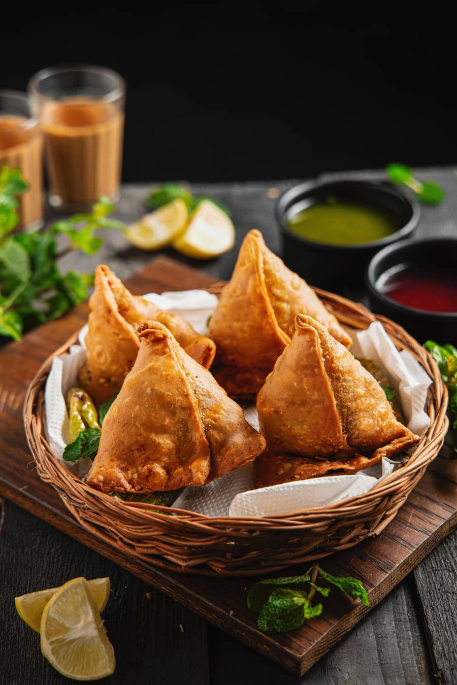 Paneer Bake Samosa