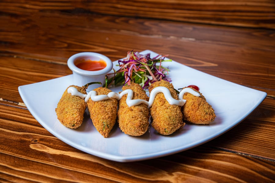 Dahi Cheese Crispy Kabab
