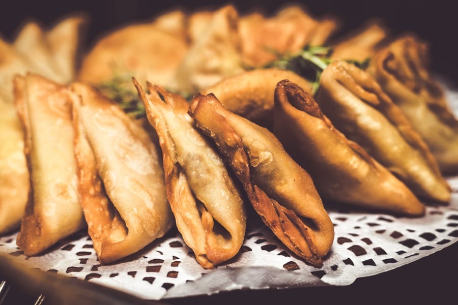 Baked Mayonnaise Samosa