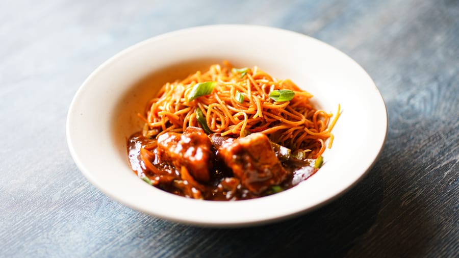 Noodles With Manchurian