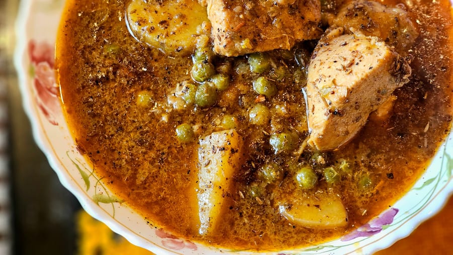GREEN PEAS MASALA