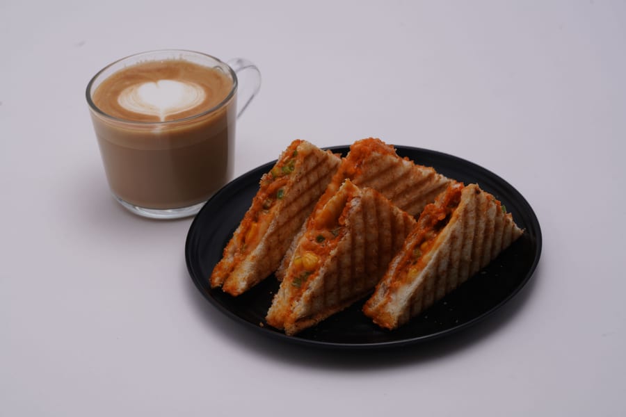Masala Double Cheese Sandwich