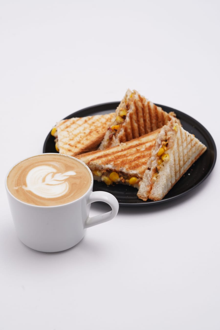 Cheese Corn Vegetable Sandwich