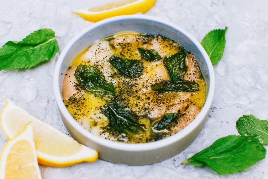 Lemon Coriander Soup