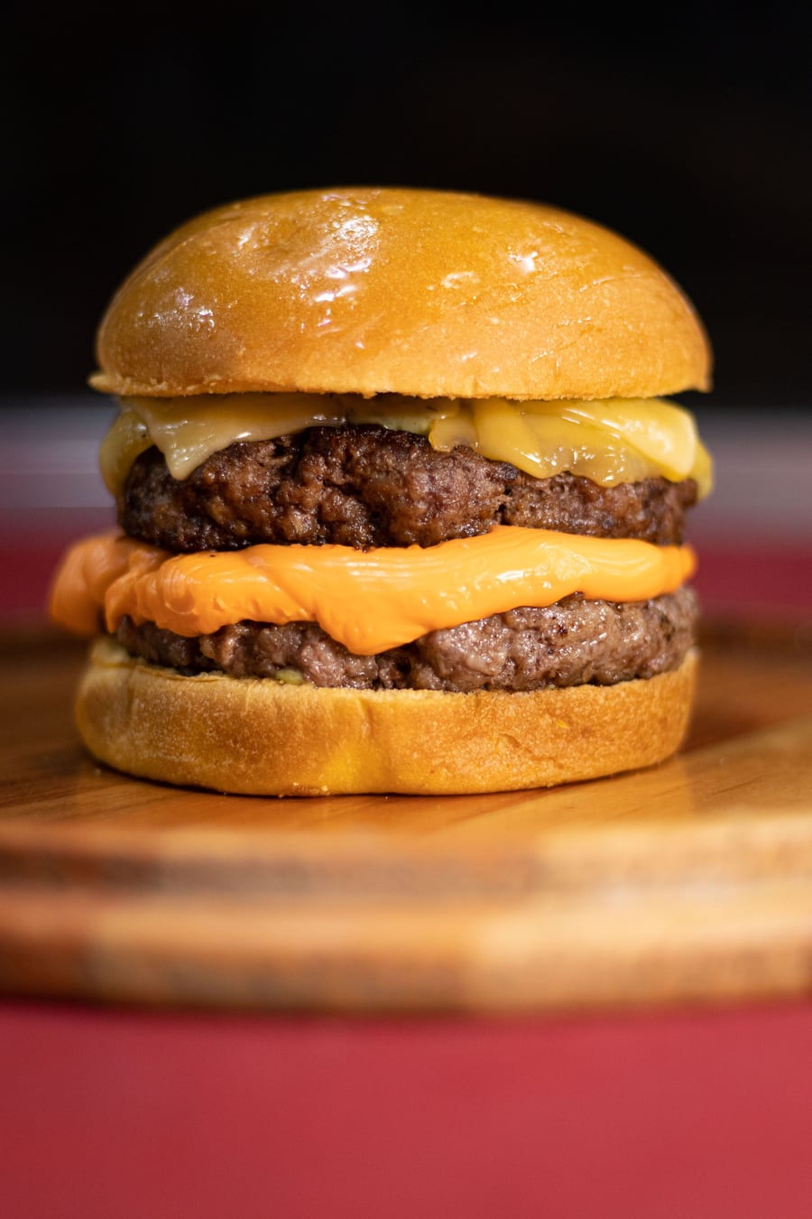 Double Veg Tikki Burger