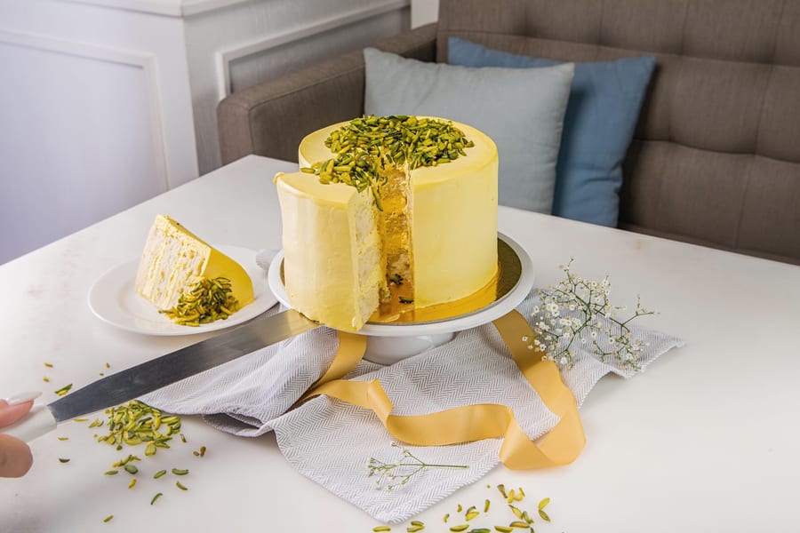 Rasmalai Cake (600 ml) icecrem