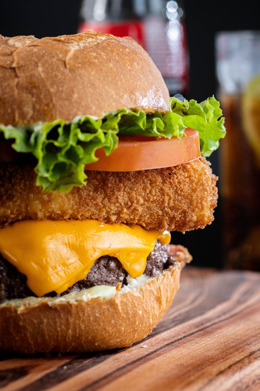 PANEER CHEESE burger