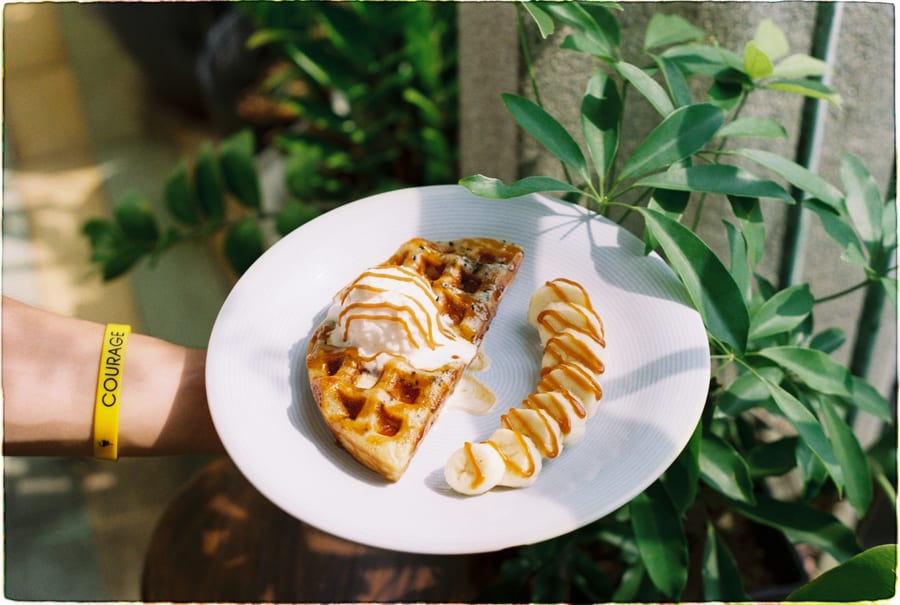 Banana Waffle