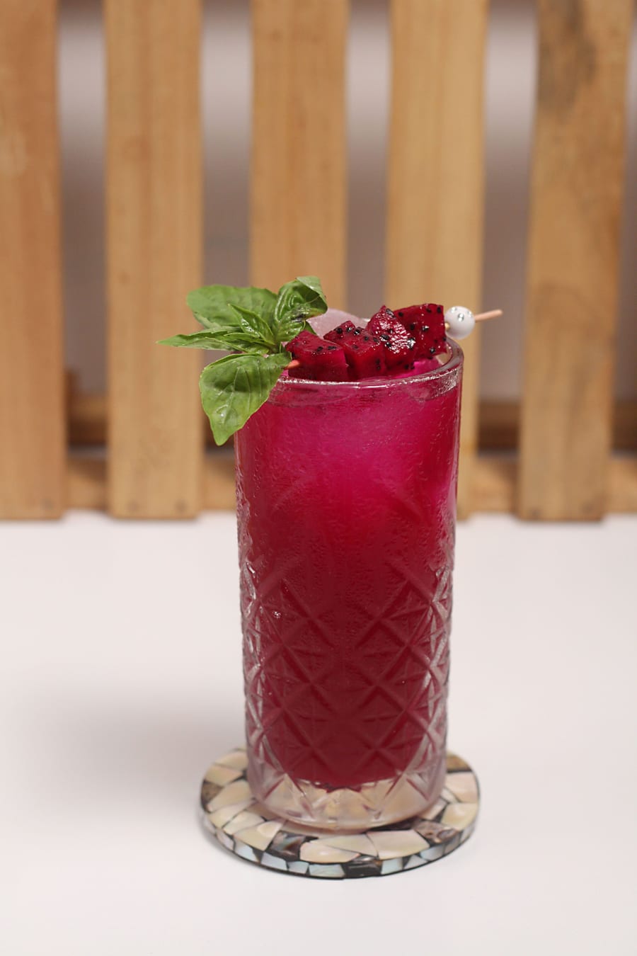 Raspberry mojito