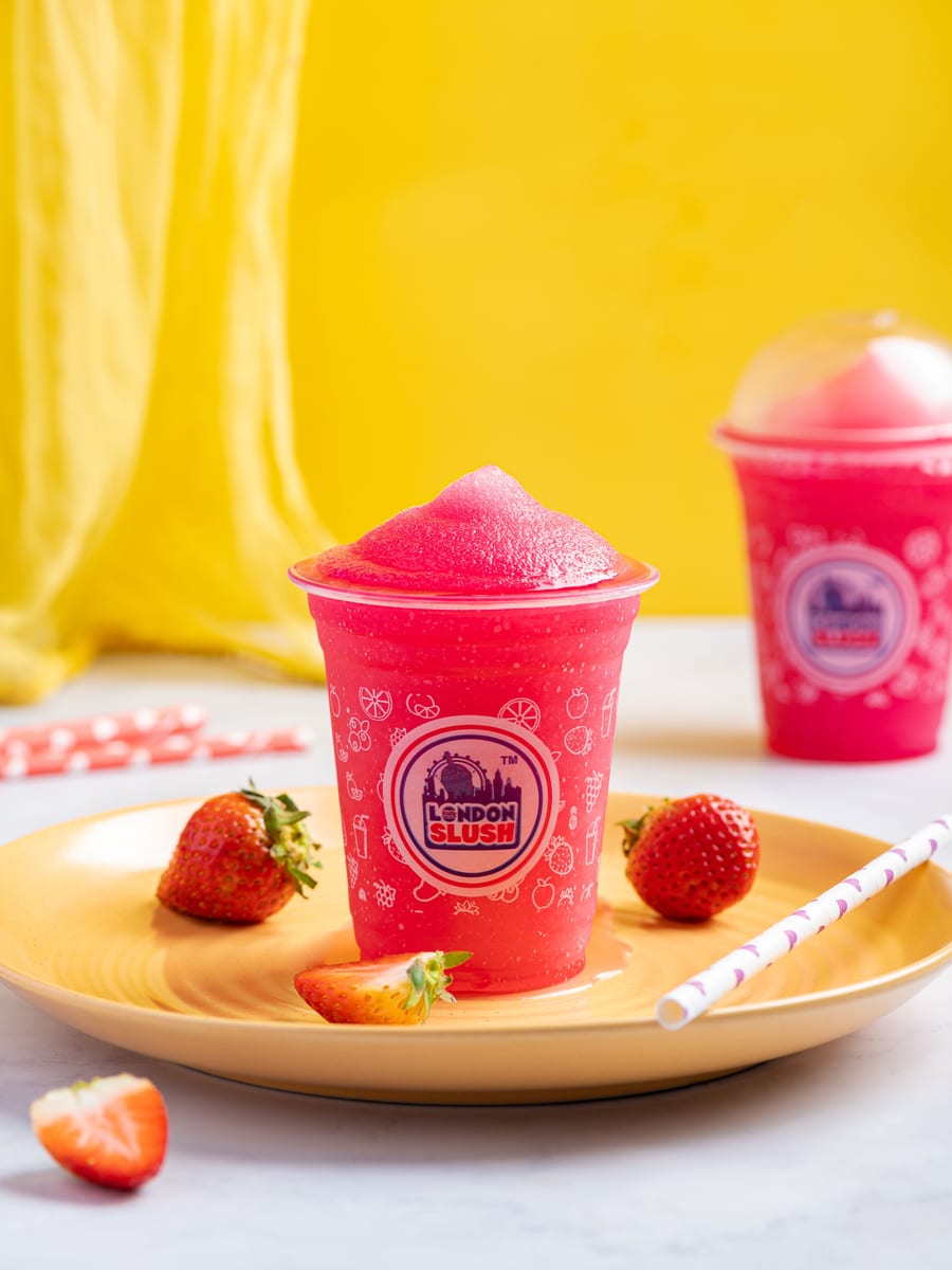 Strawberry ice crusher