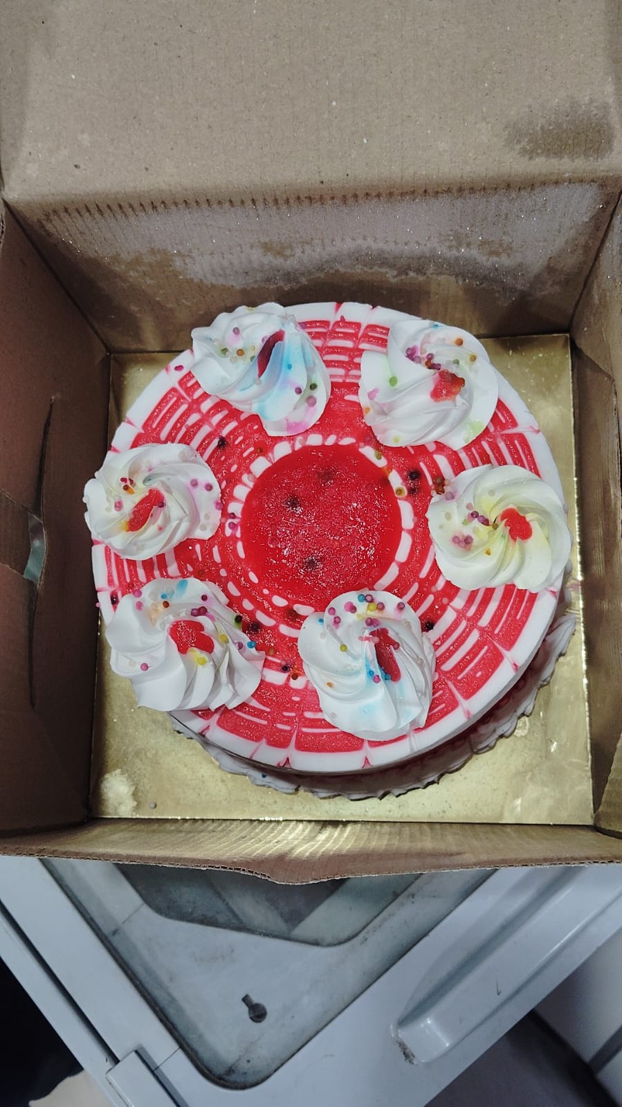 Strawberry cake
