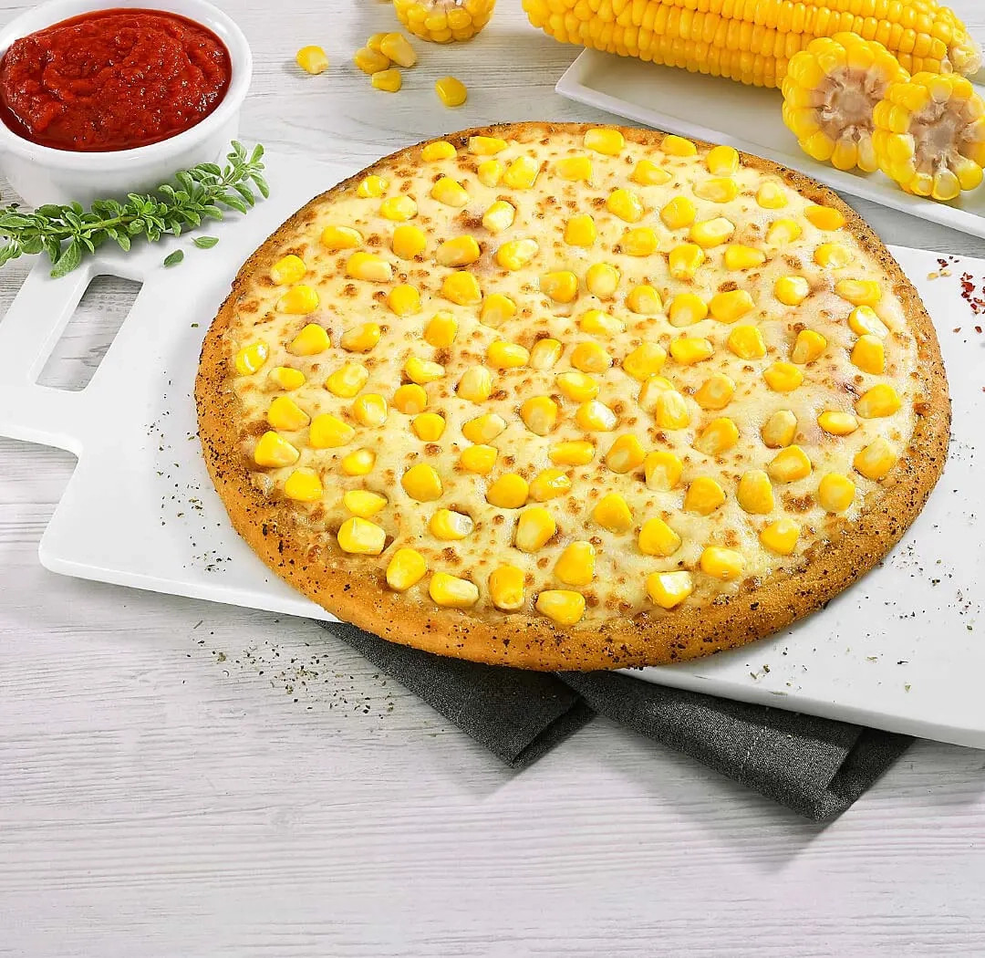Cheese Corn Pizza ( चीज़ कॉर्न पिज्जा )