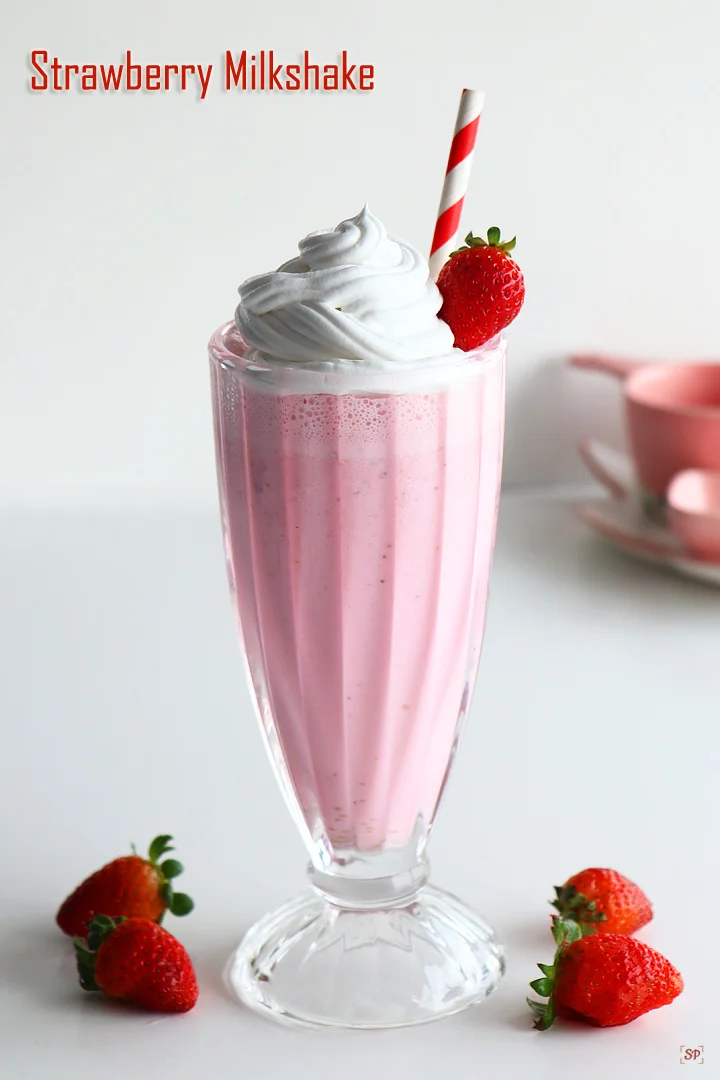 Strawberry Shake (स्ट्रॉबेरी शेक)