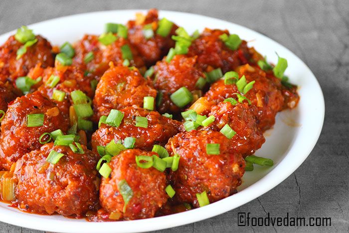 Cheese Manchurian ( चीज़ मंचूरियन )