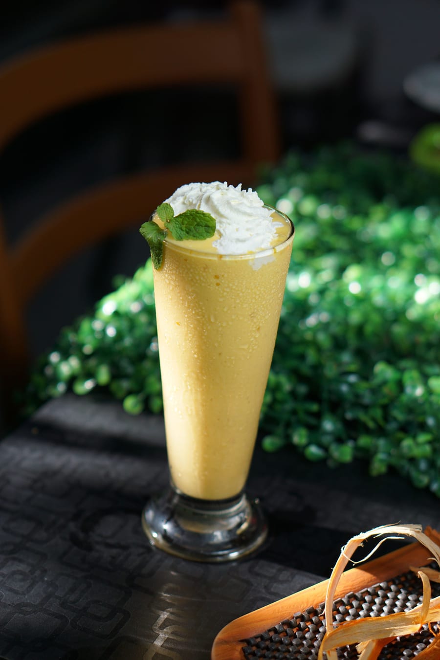 Special Mango Lassi with ice cream