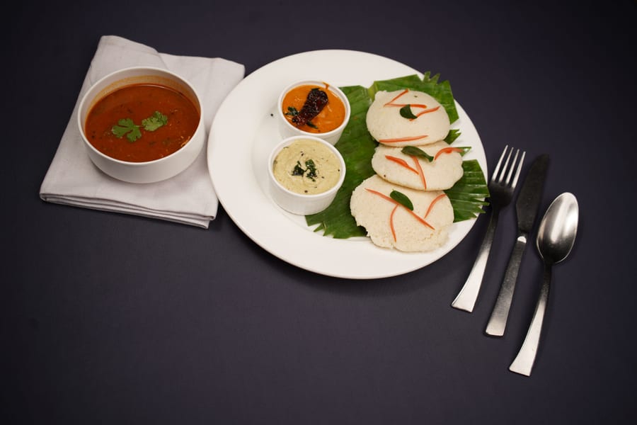 Idli plate.