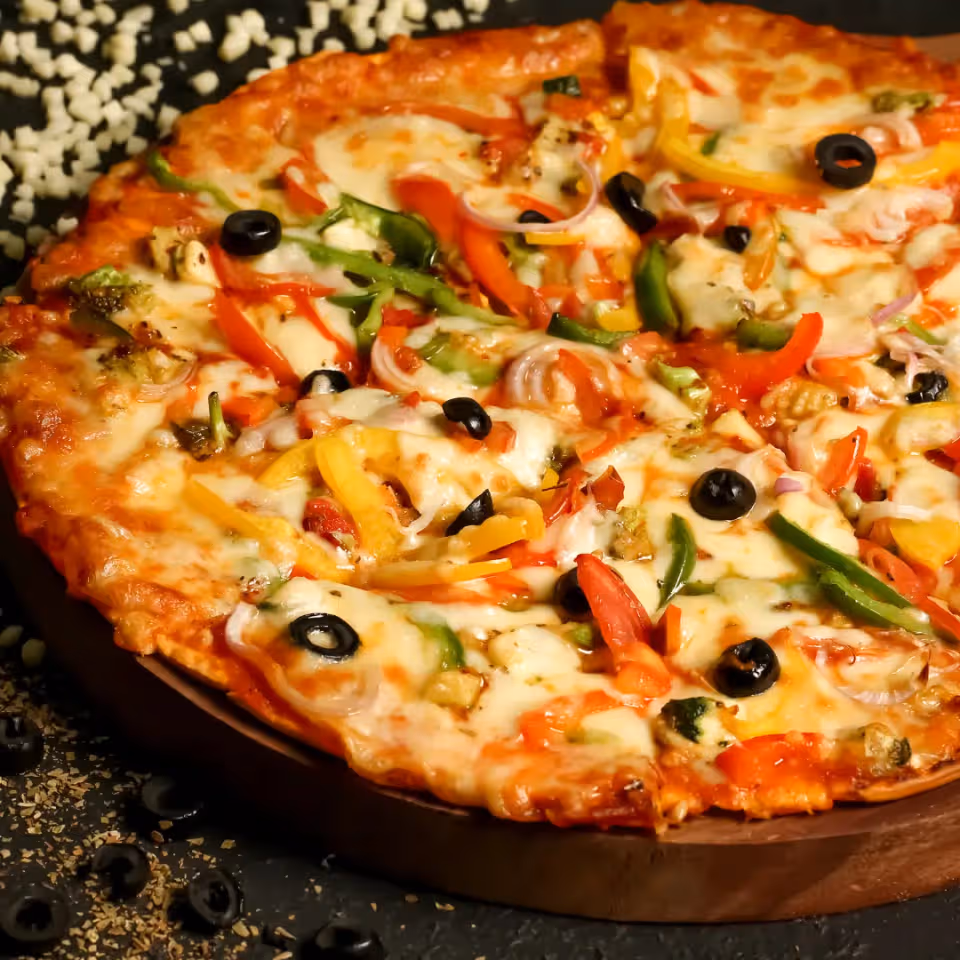 वेज चीज़ पिज्जा (Veg. Cheese Pizza)