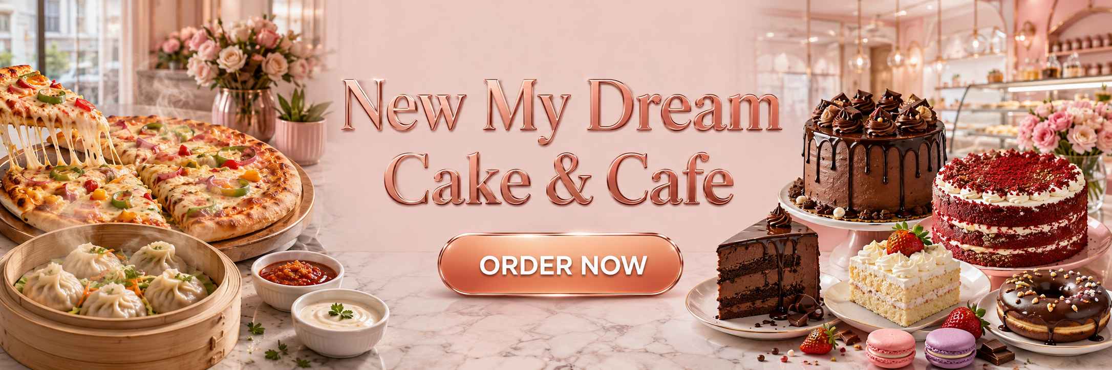 New my dream cake and cafe
