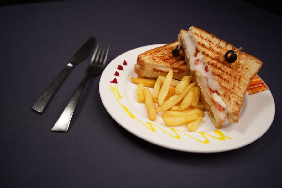 Aloo cheese sandwich