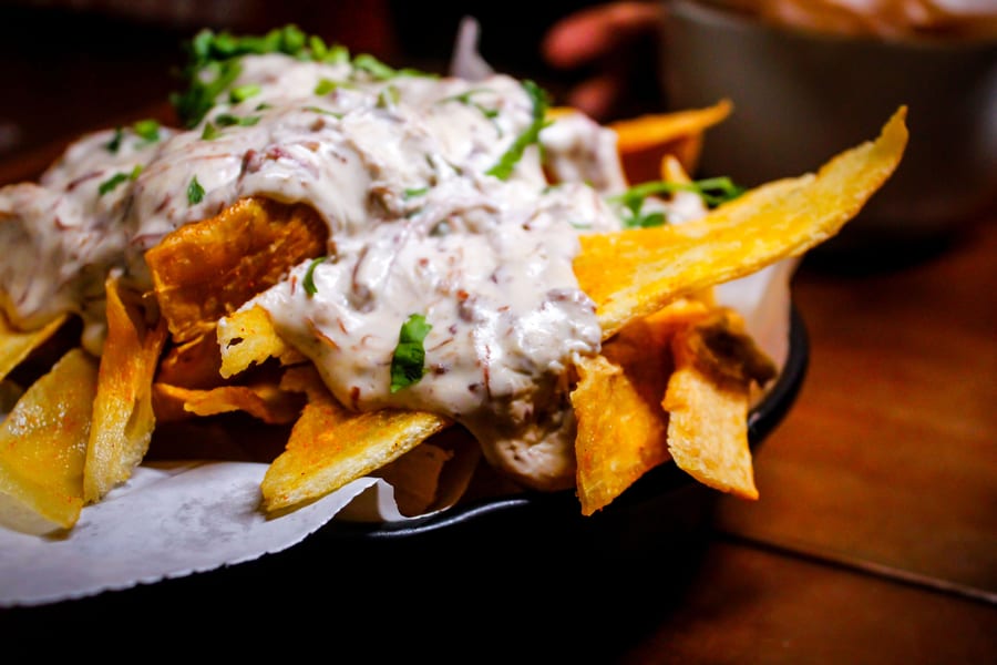 Sizzling Chips chaat overloaded