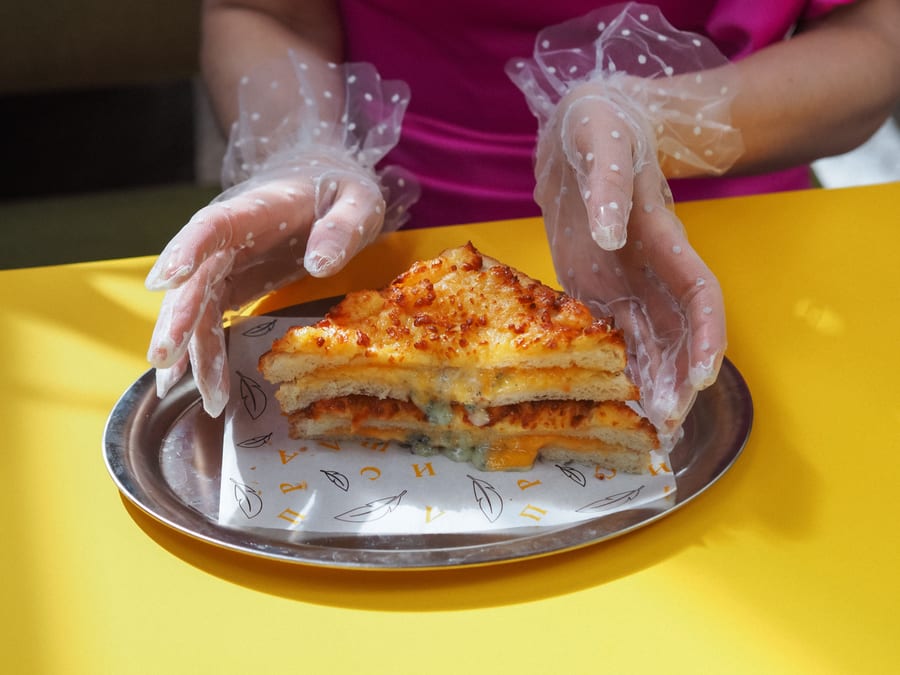 Peri-peri Cheese sandwich