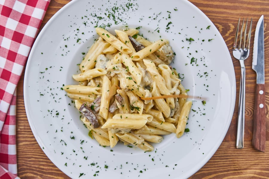 Vegetable Cheese Pasta