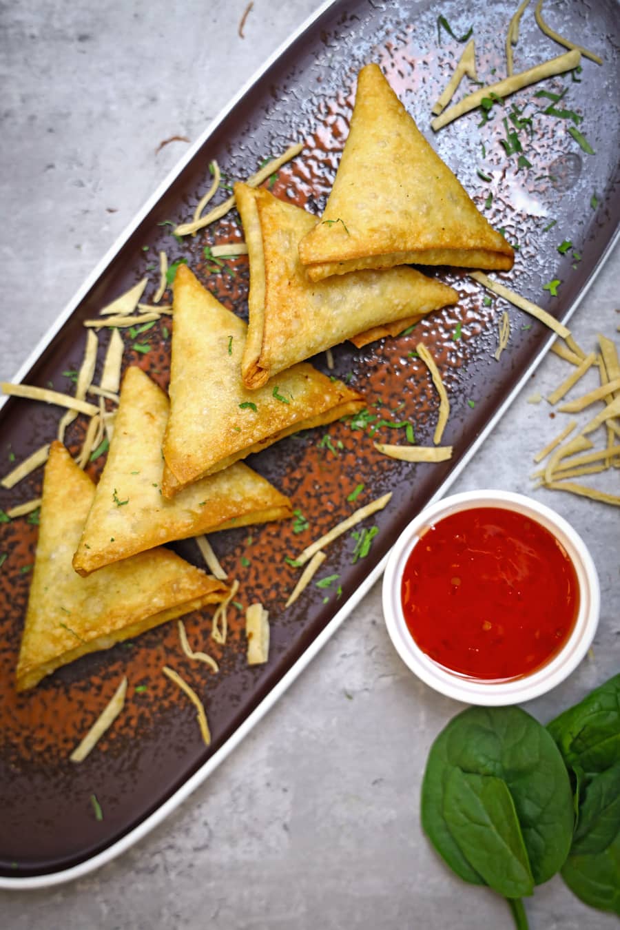 Double Cheese Masala samosa