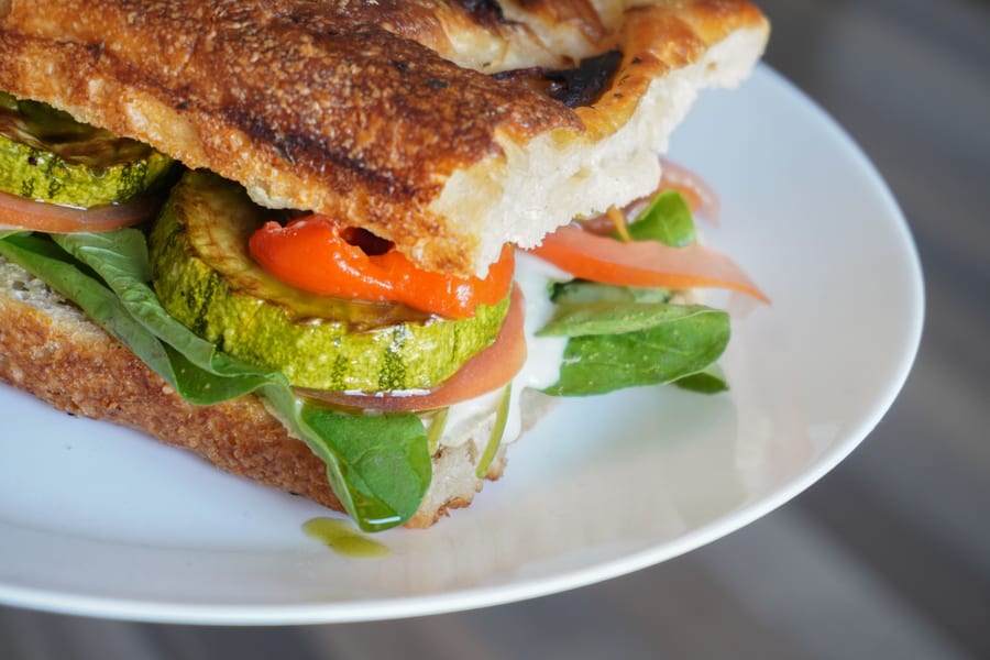 Vegetable sandwich
