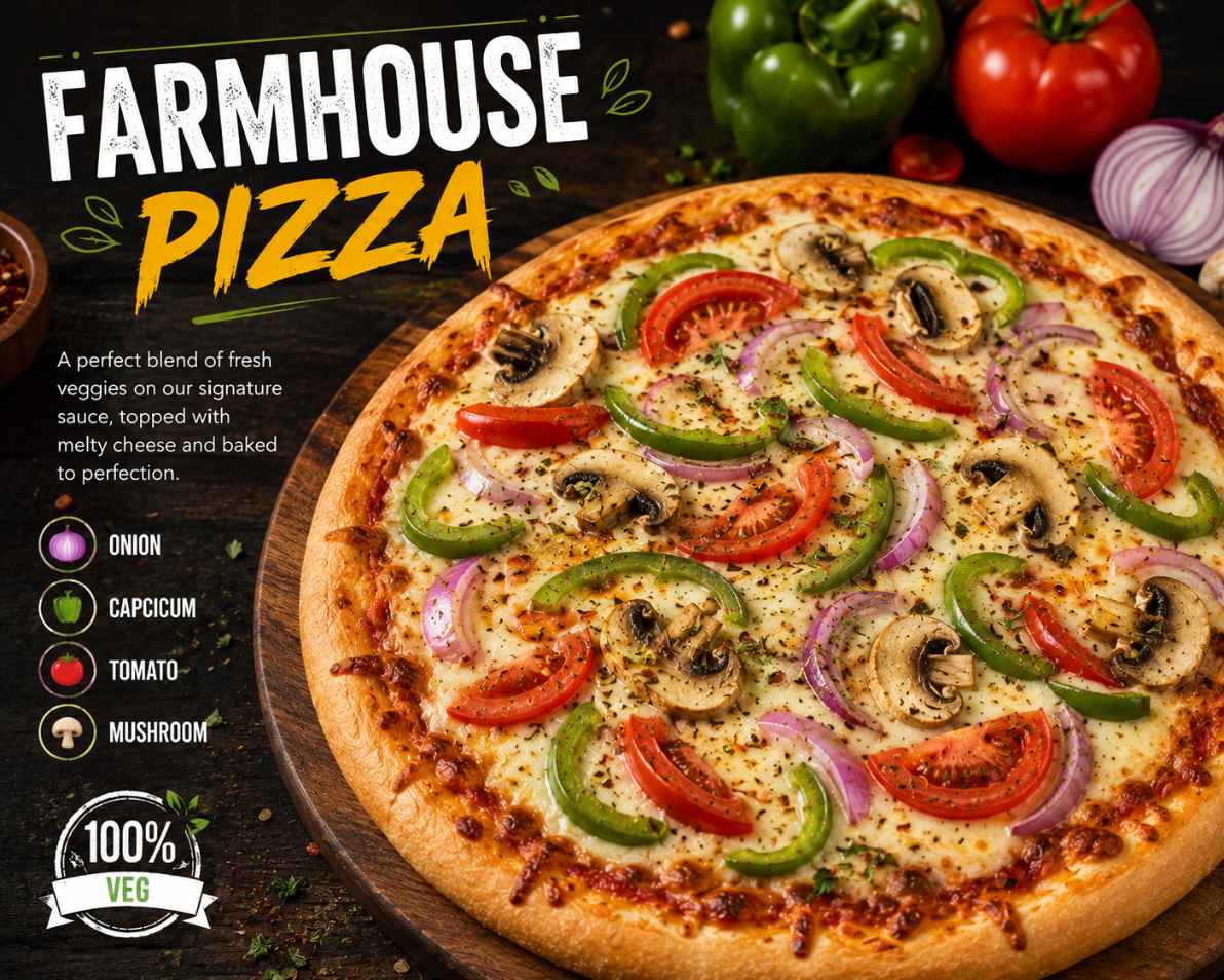 Farm House (R) Pizza
