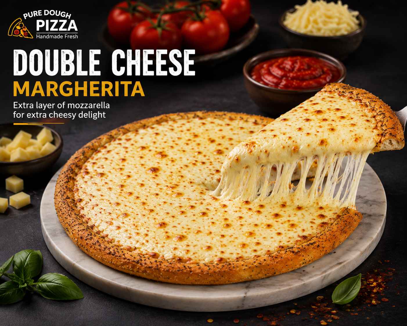 Double Cheese Margherita (R)