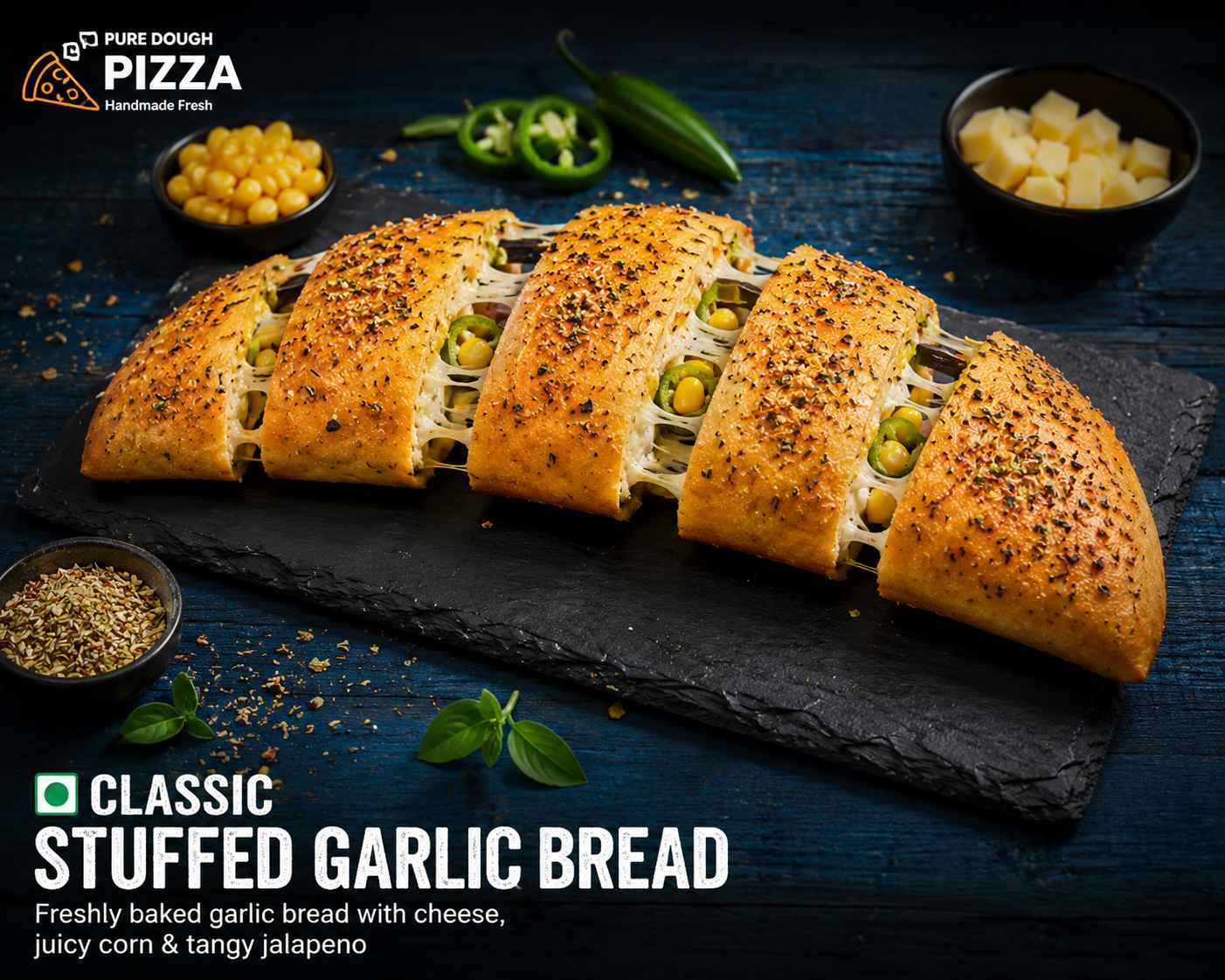 Stuffed Garlic Bread