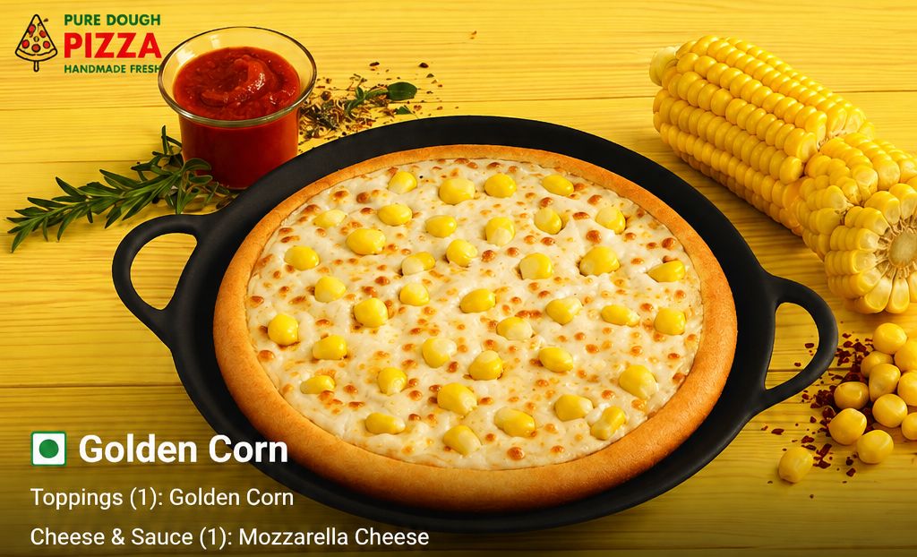 Golden Corn Pizza