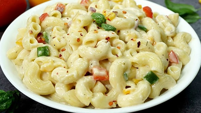 White pasta