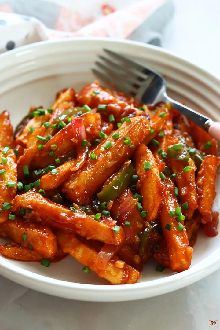 Chilli Honey Potato (चिल्ली हनी पोटैटो)