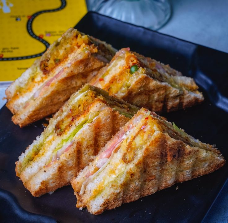 Veg Club Sandwich