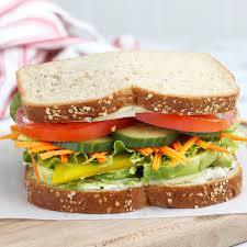 Vegetable Pizza Sandwich