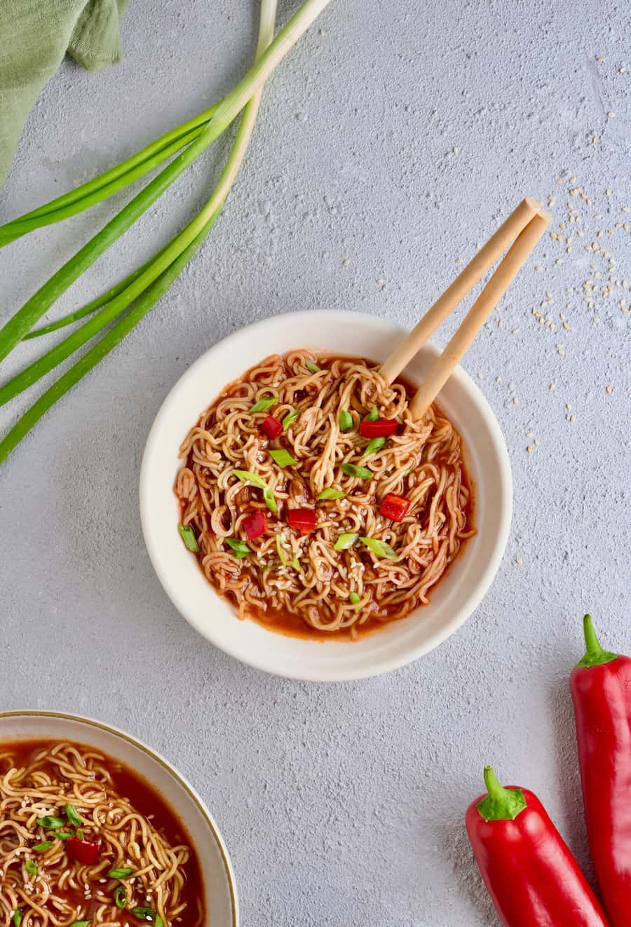 Hot Garlic Spicy Maggi