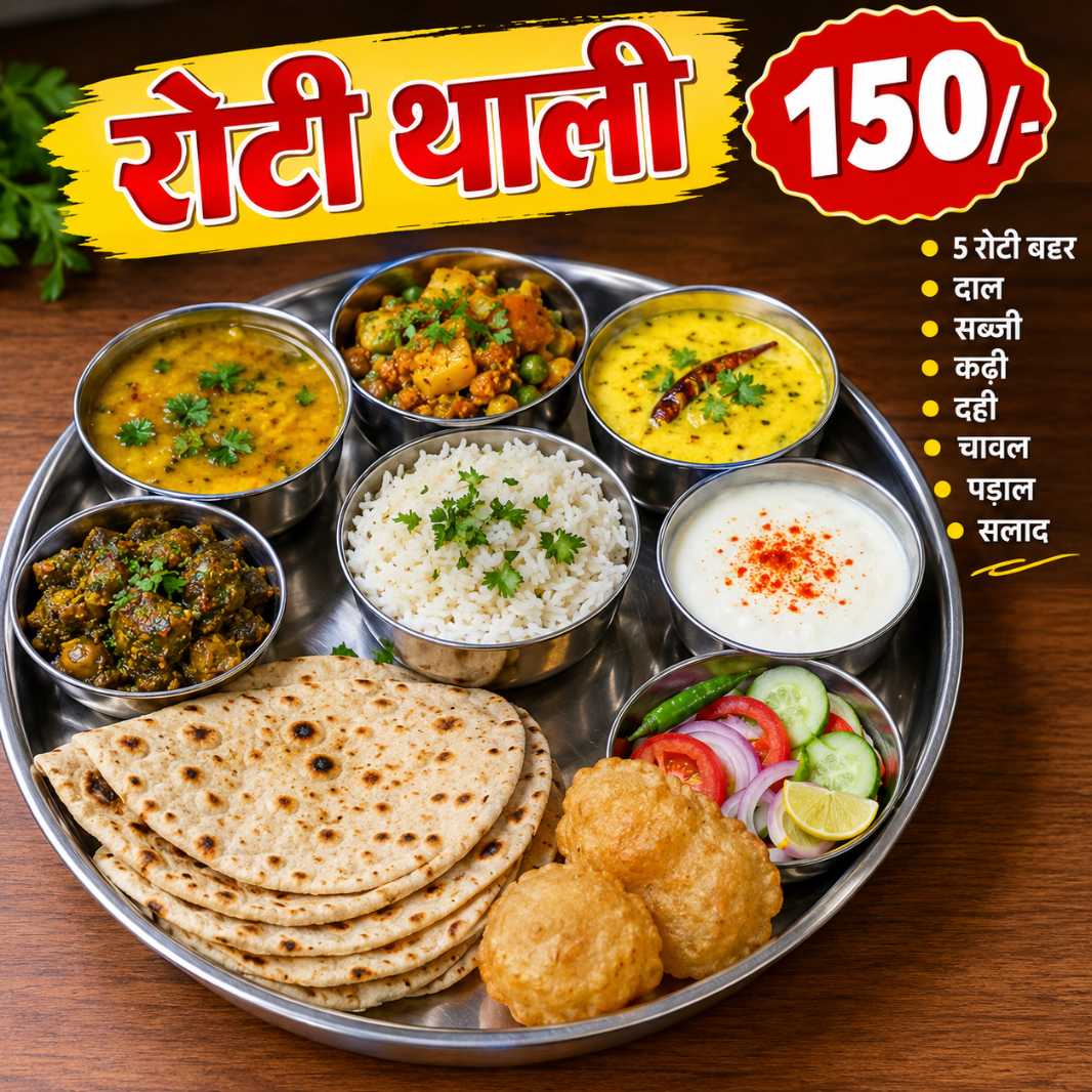 रोटी थाली