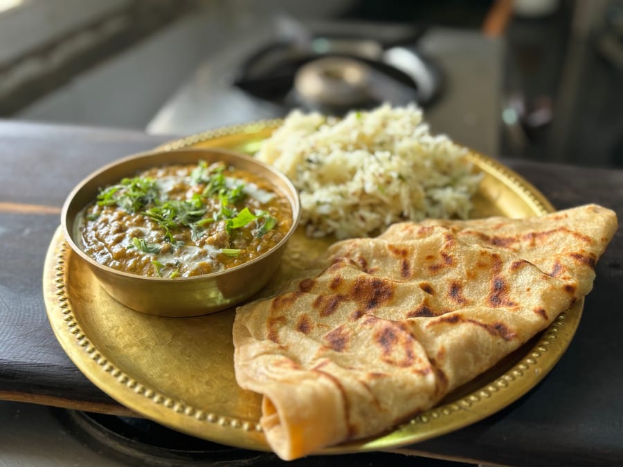 Lachha Paratha Plain