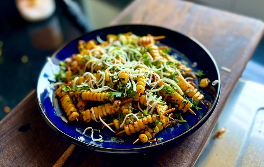Tandoori Corn Chaat