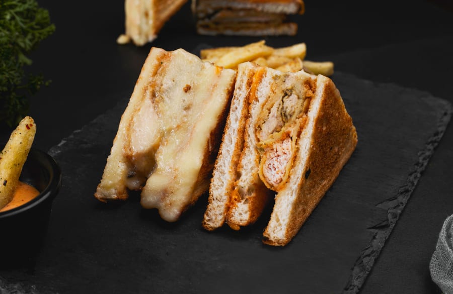 Veg. Club Sandwich