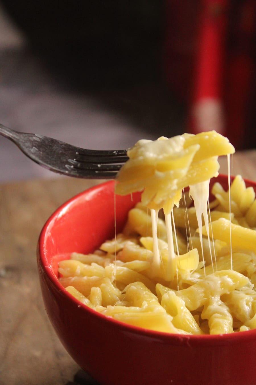 Cheesy macaroni