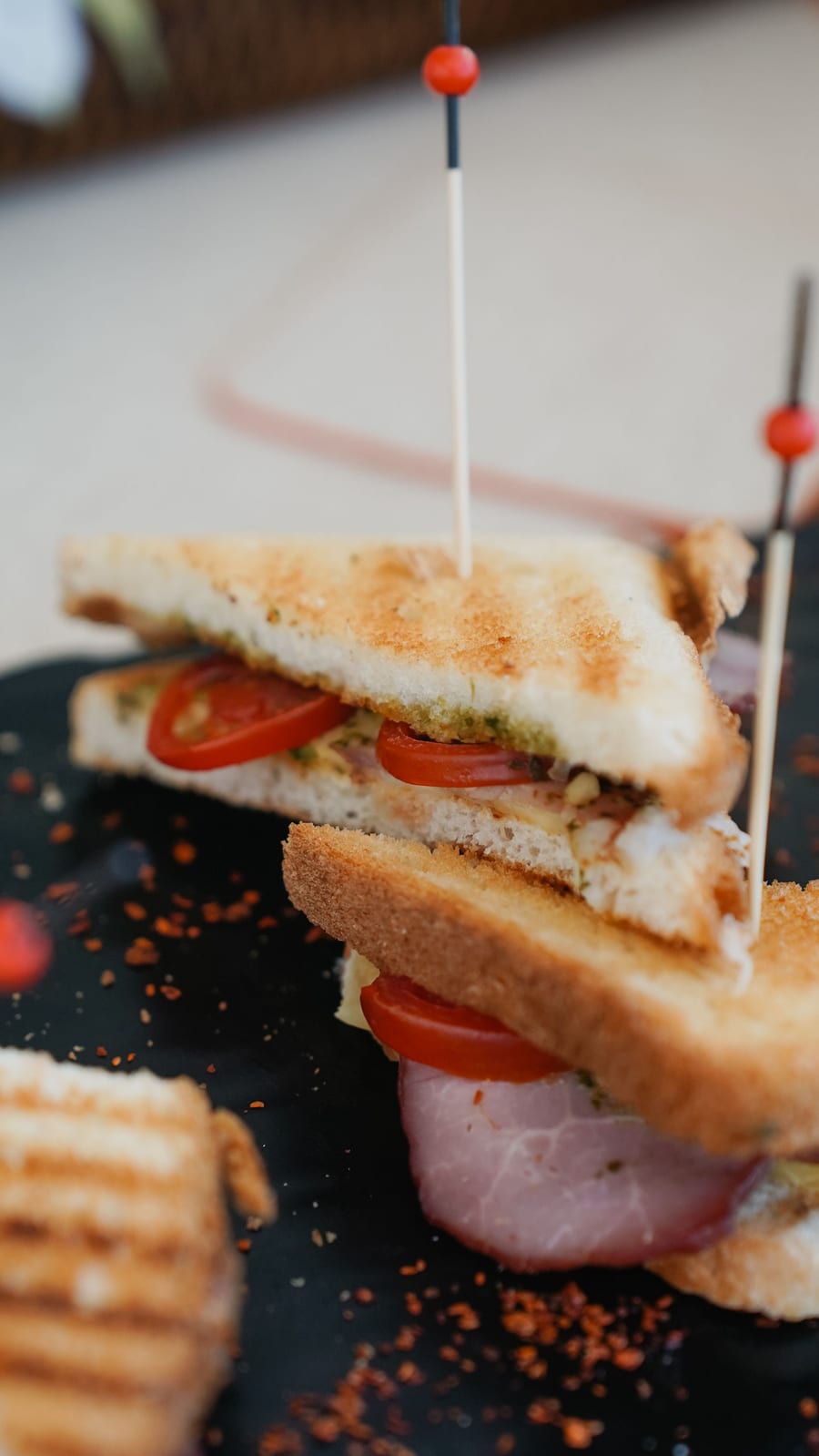Sev Tomato Sandwich