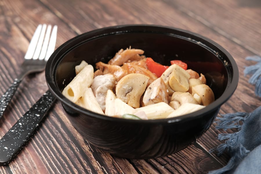 Mushroom penne